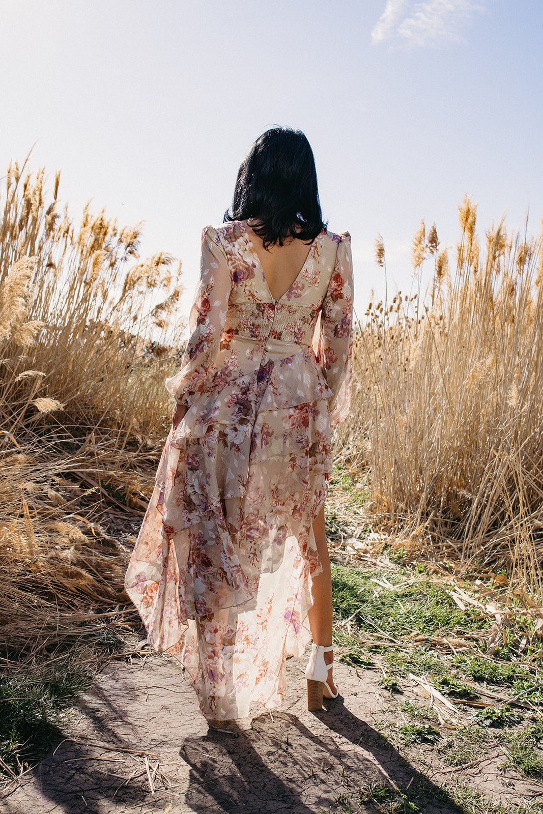 Desert Current Floral Maxi Dress