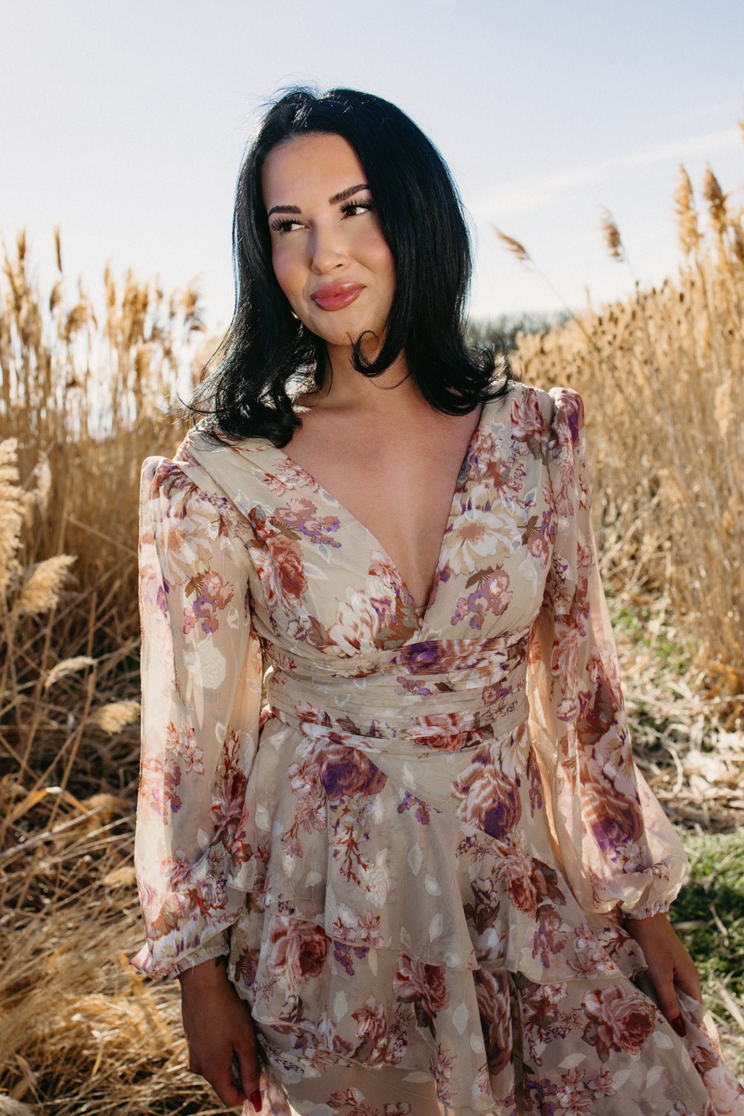 Desert Current Floral Maxi Dress