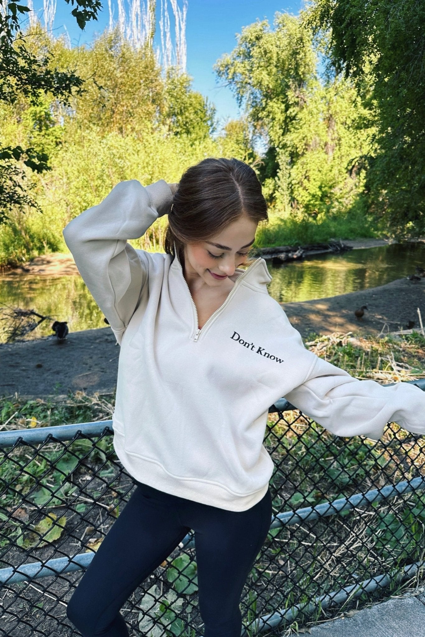 Don't Know, Don't Care Pullover - FINAL SALE