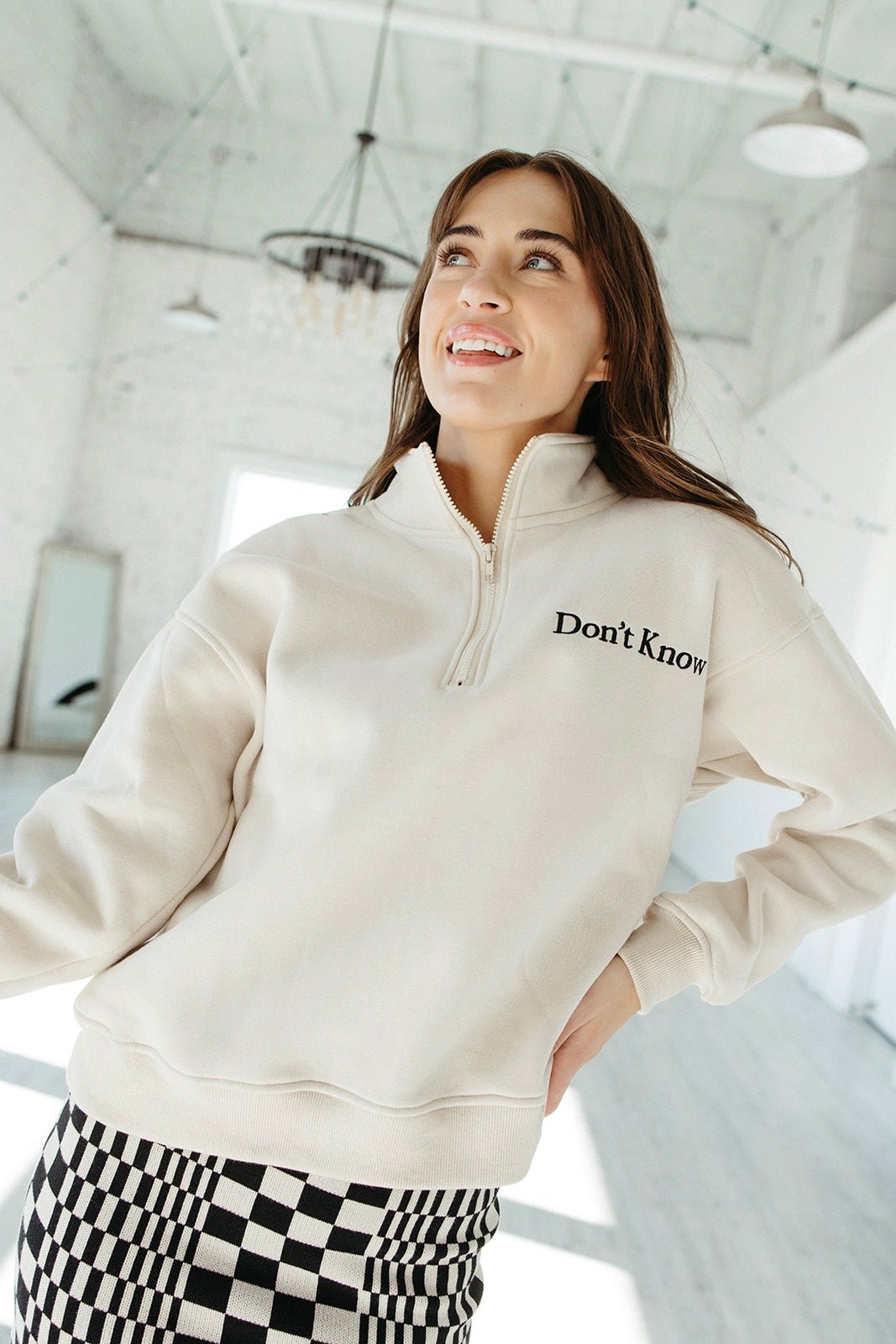 Don't Know, Don't Care Pullover - FINAL SALE