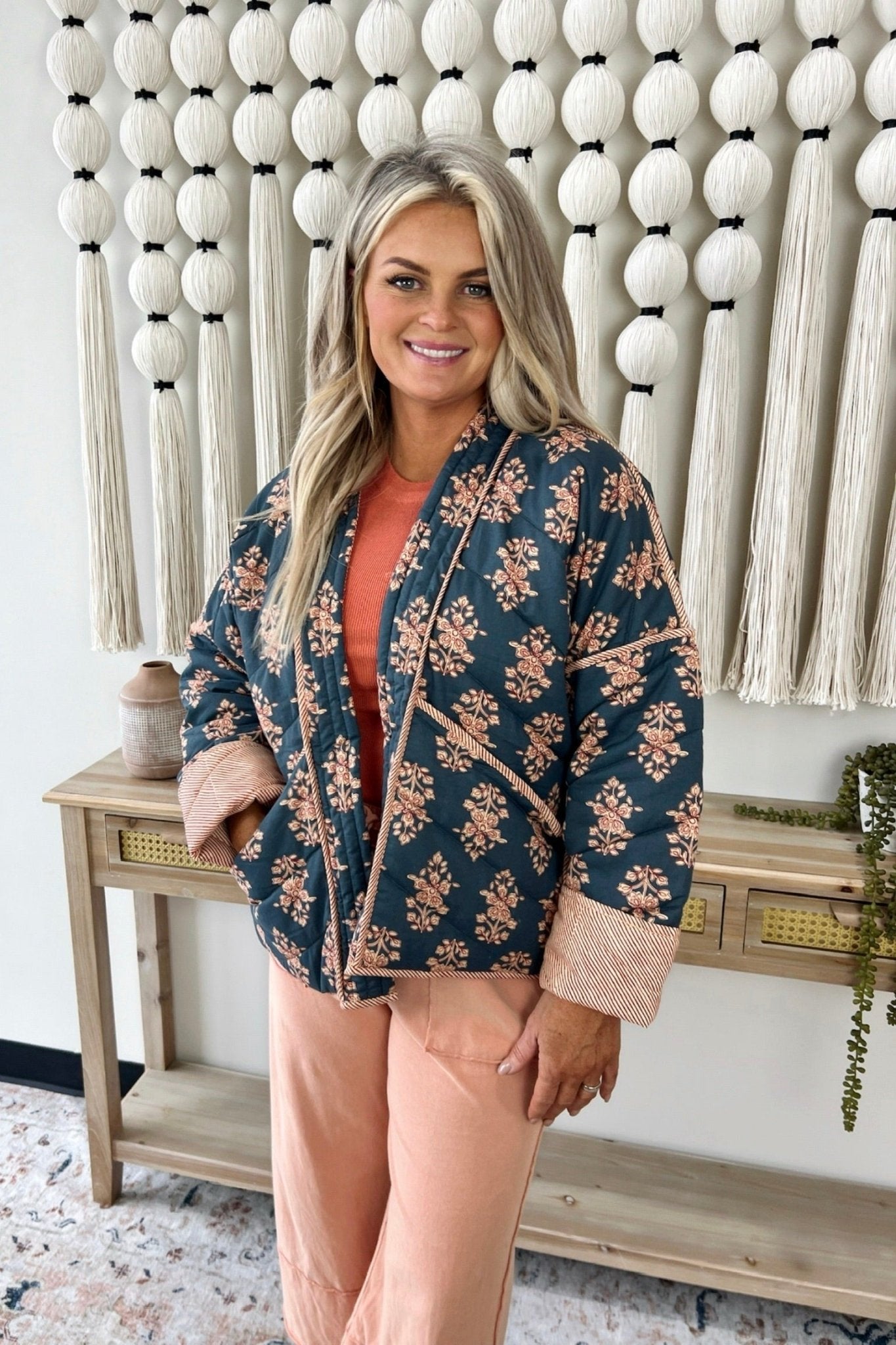 Dorthy Quilted Jacket Lux Collection - FINAL SALE