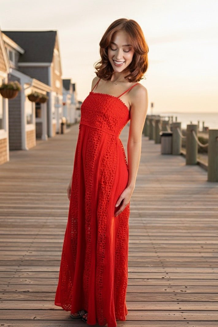 European Summer Maxi Dress