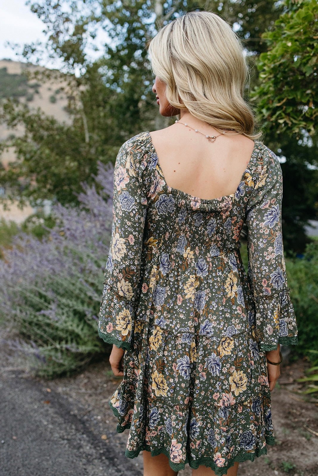 Fall For Me Bell Sleeve Dress