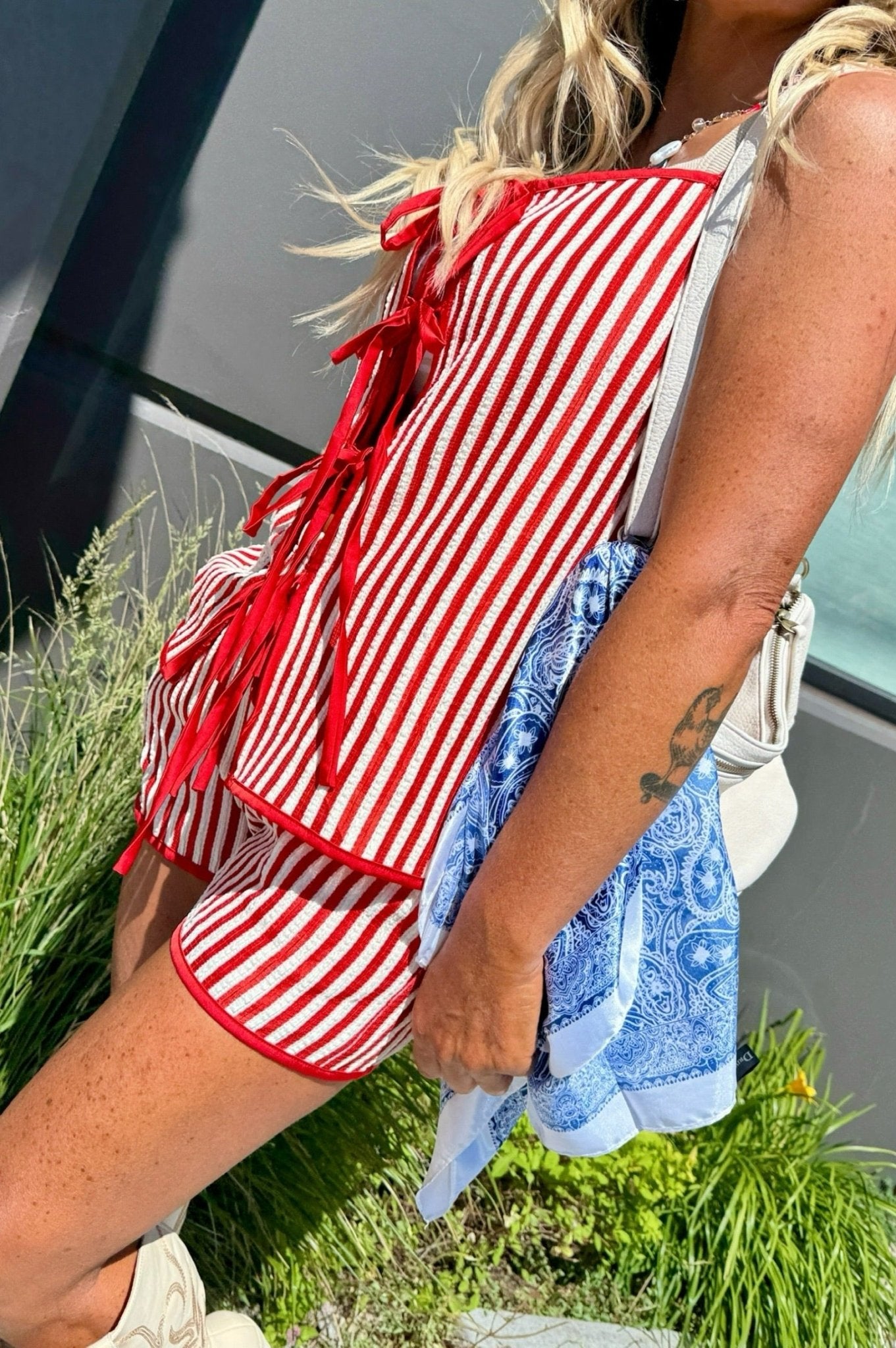 Fireworks & Flirtation Stripe Top