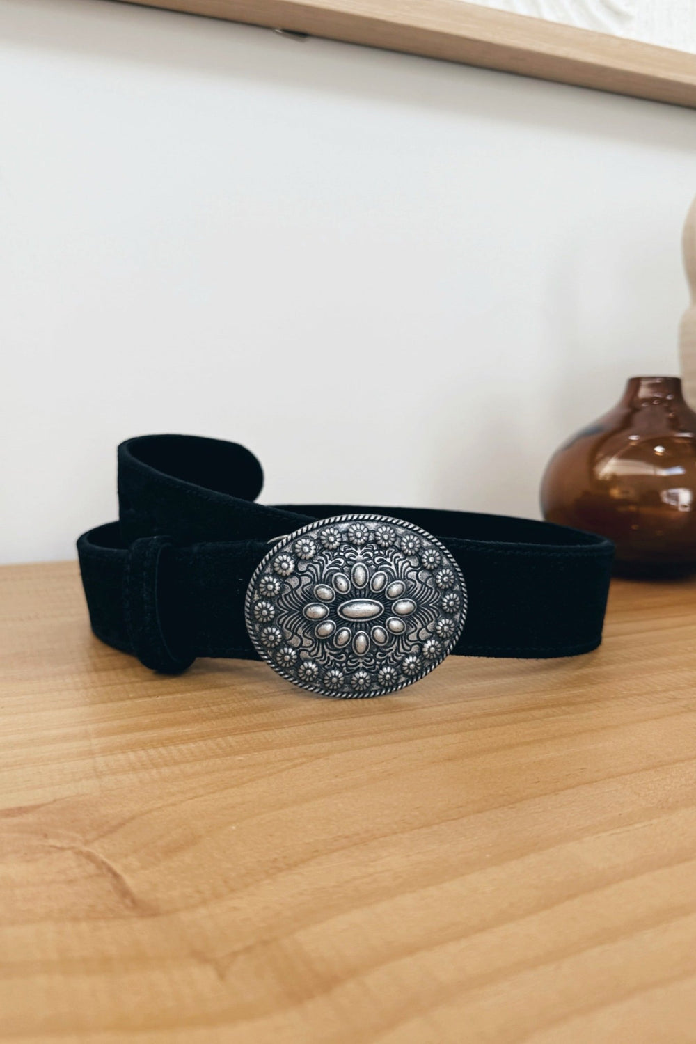 Free People Duchess Concho Belt- Black