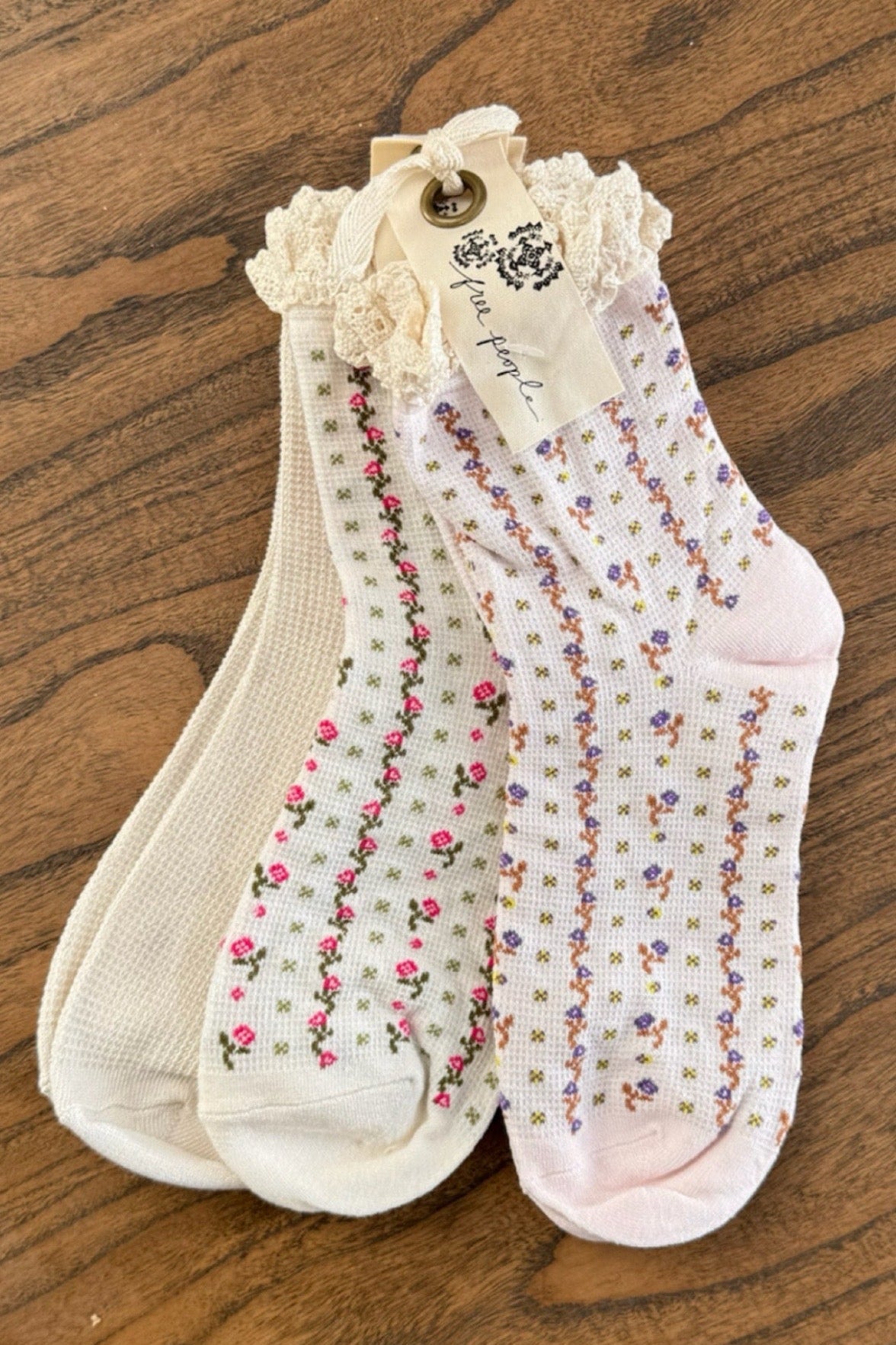 Free People Ruffle Sock Pack