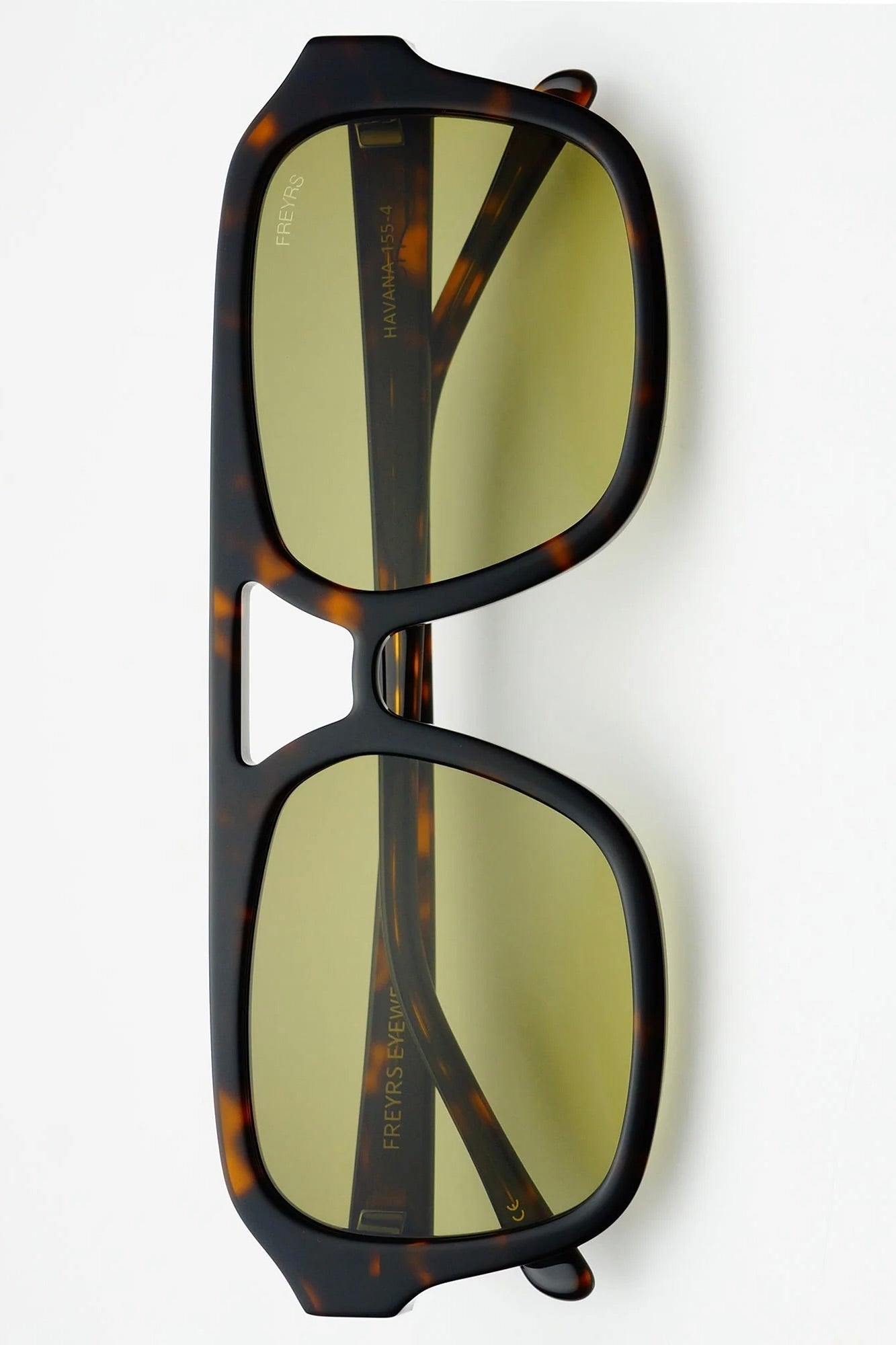 FREYRS Havana Aviator Acetate Sunglasses