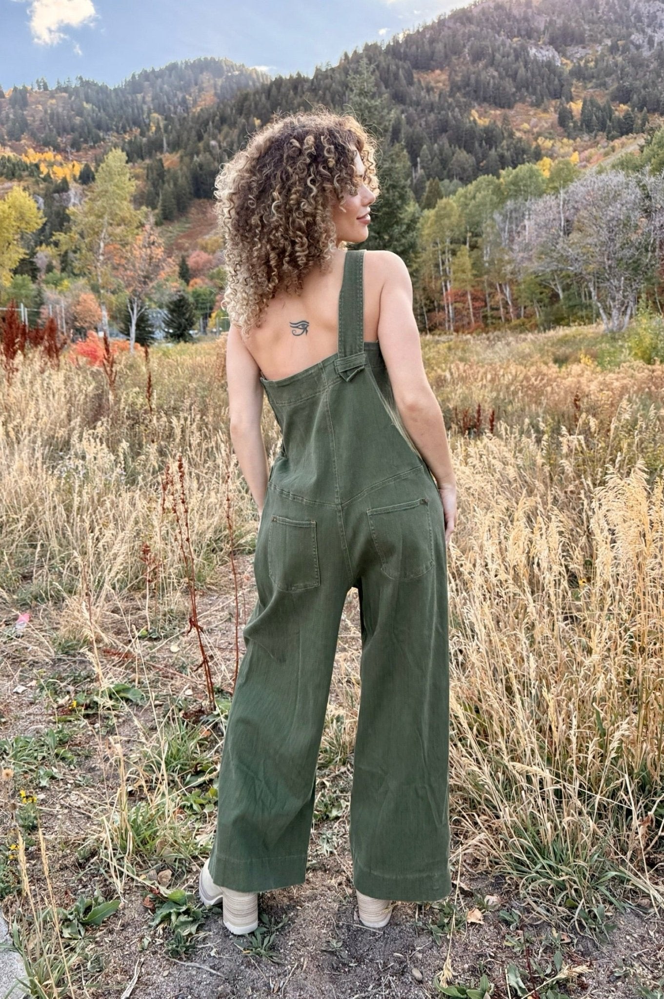 Garage Shift One Shoulder Overalls