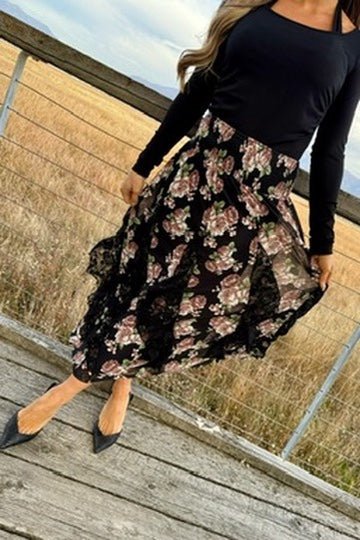 Garden Muse Maxi Skirt