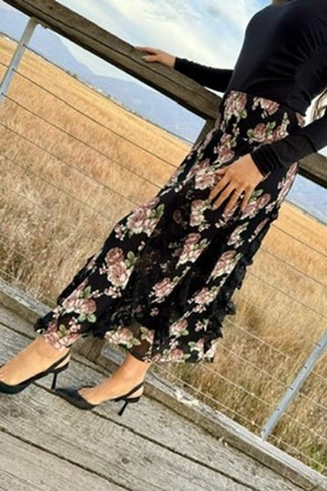 Garden Muse Maxi Skirt