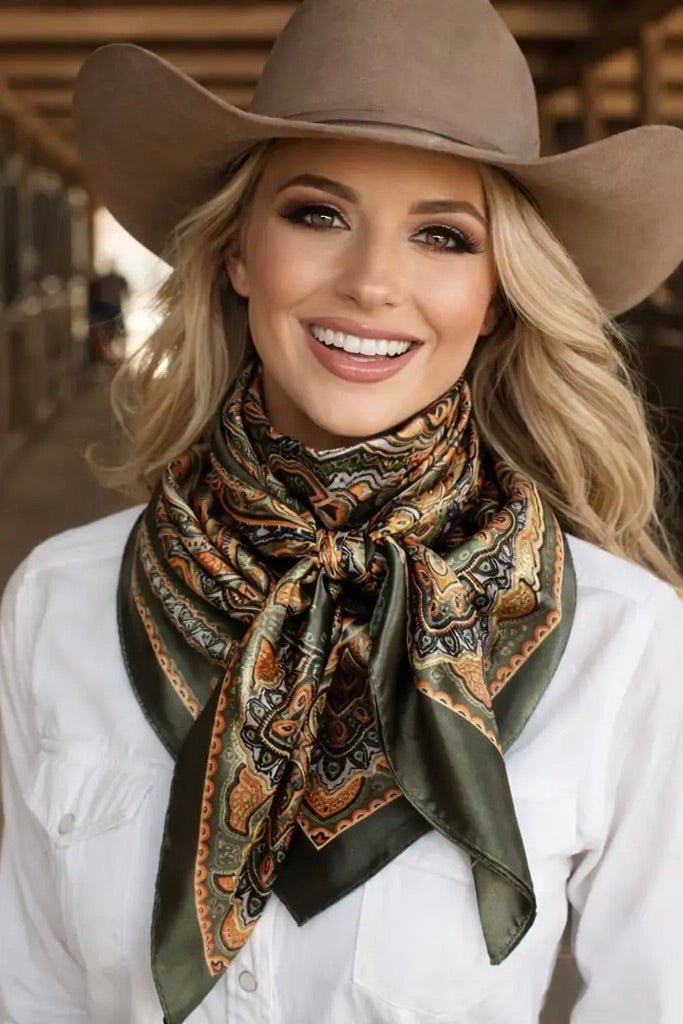 Gilded Grove Scarf