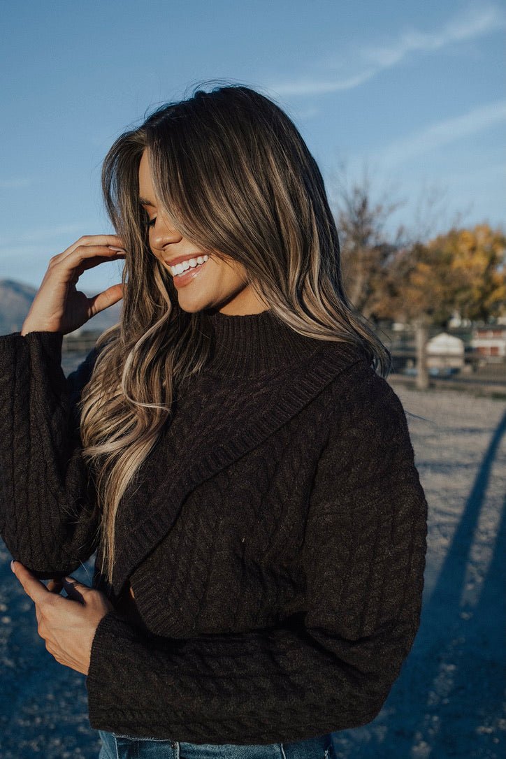 Ginger Crop Sweater - FINAL SALE