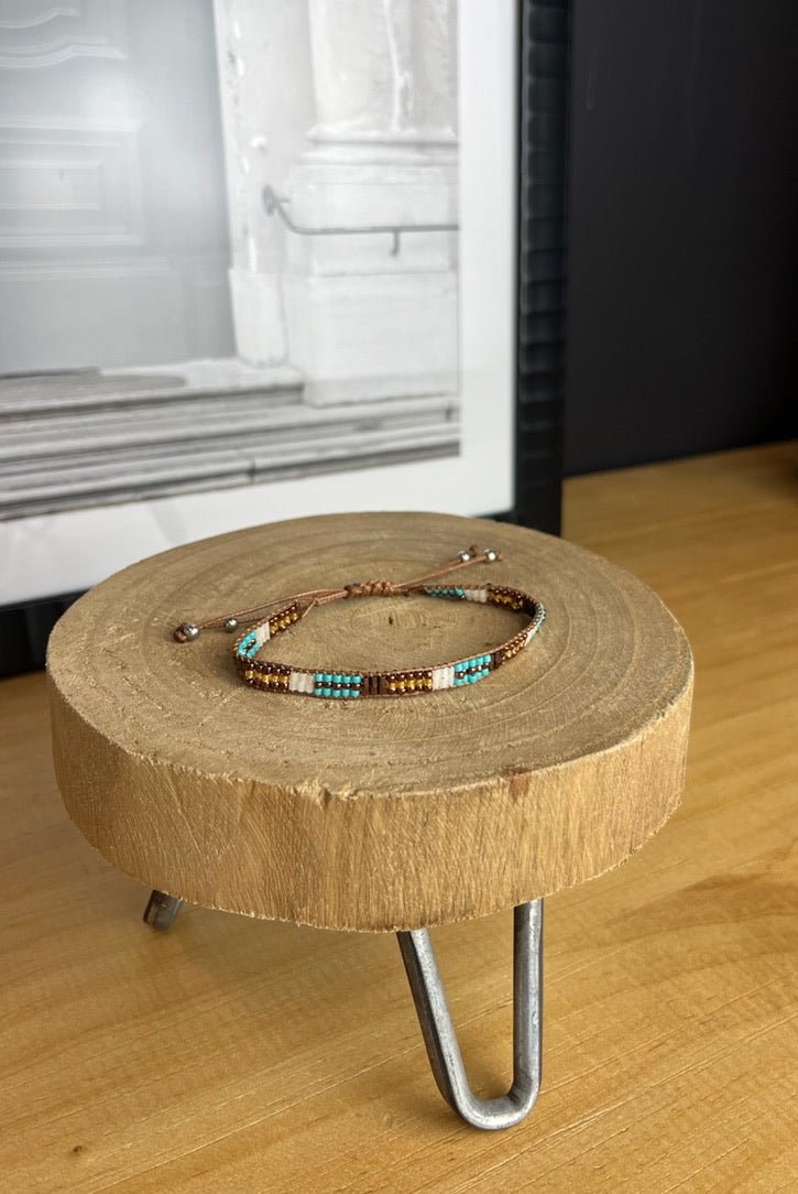 Granger Beaded Drawstring Bracelet - FINAL SALE