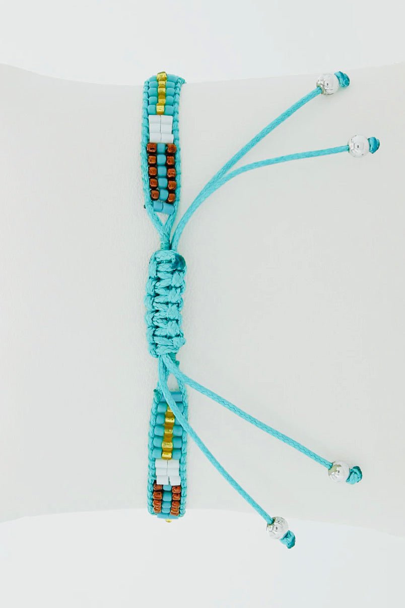 Granger Beaded Drawstring Bracelet - FINAL SALE