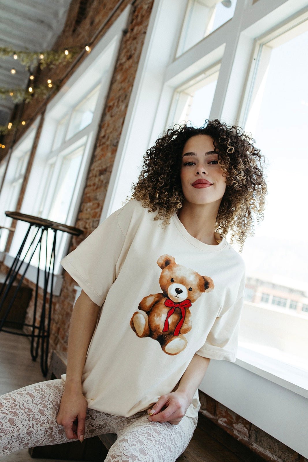 Grin & Bear It Teddy Tee