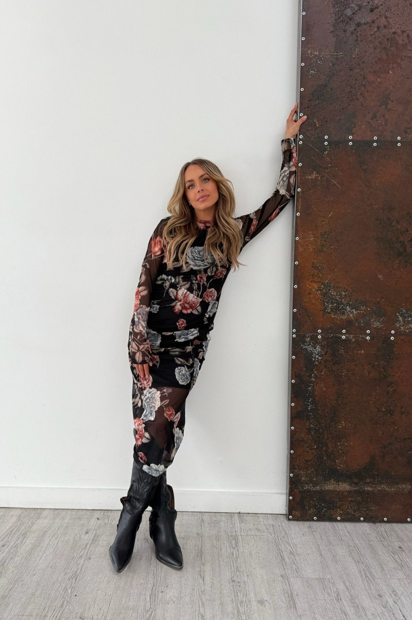 Hidden Haven Floral Maxi Dress