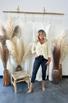 Bellamy Knit Crop Cardigan - FINAL SALE