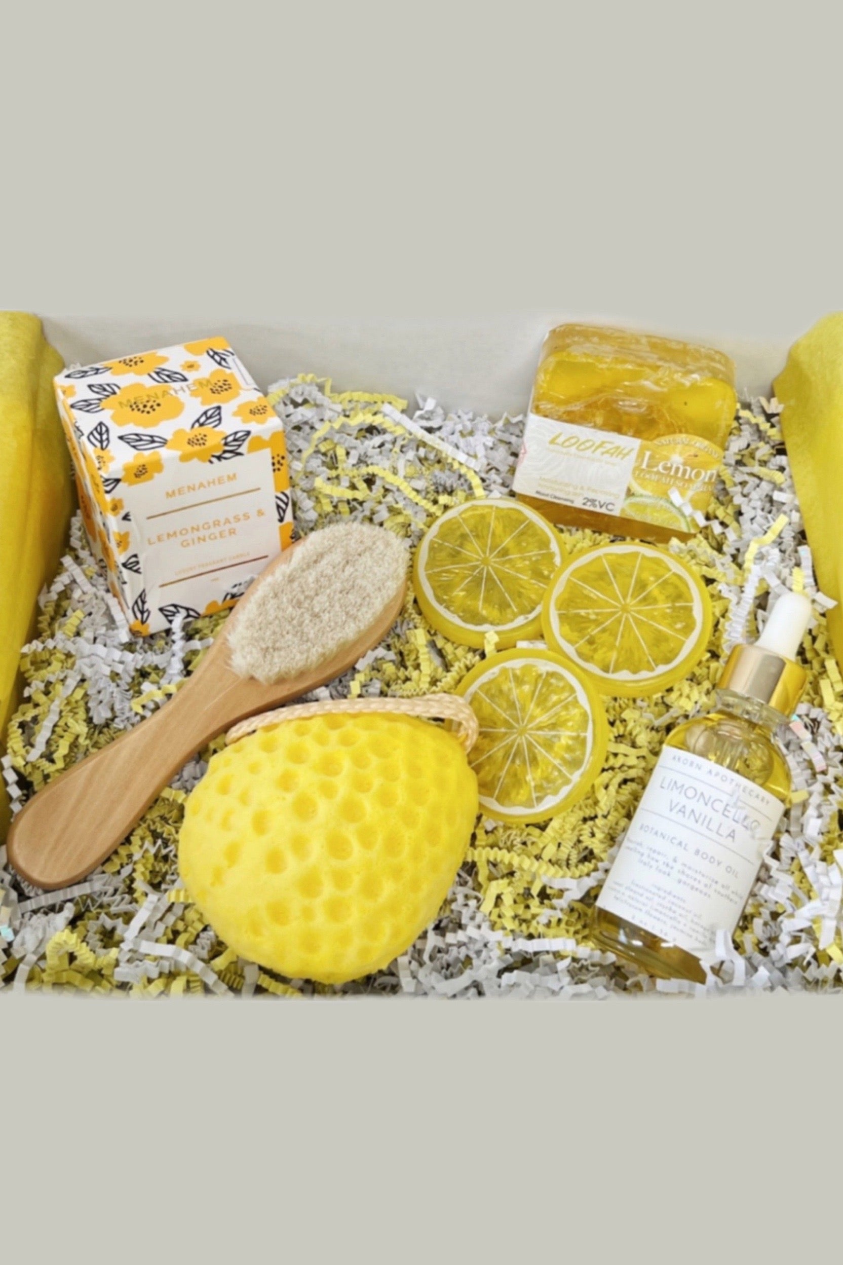 Lemon Bath & Body Gift Box