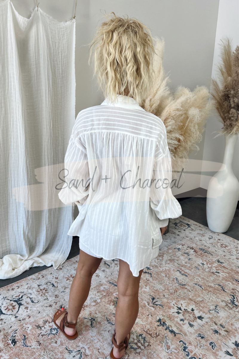 Della Blouse and Short Set