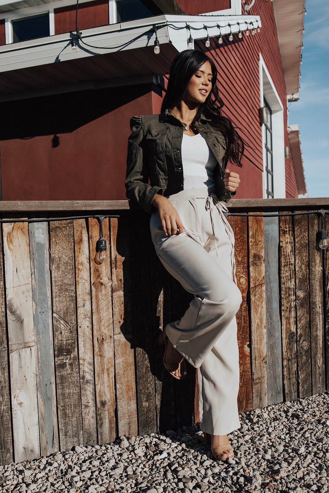 Jones Puff Sleeve Denim Jacket - FINAL SALE