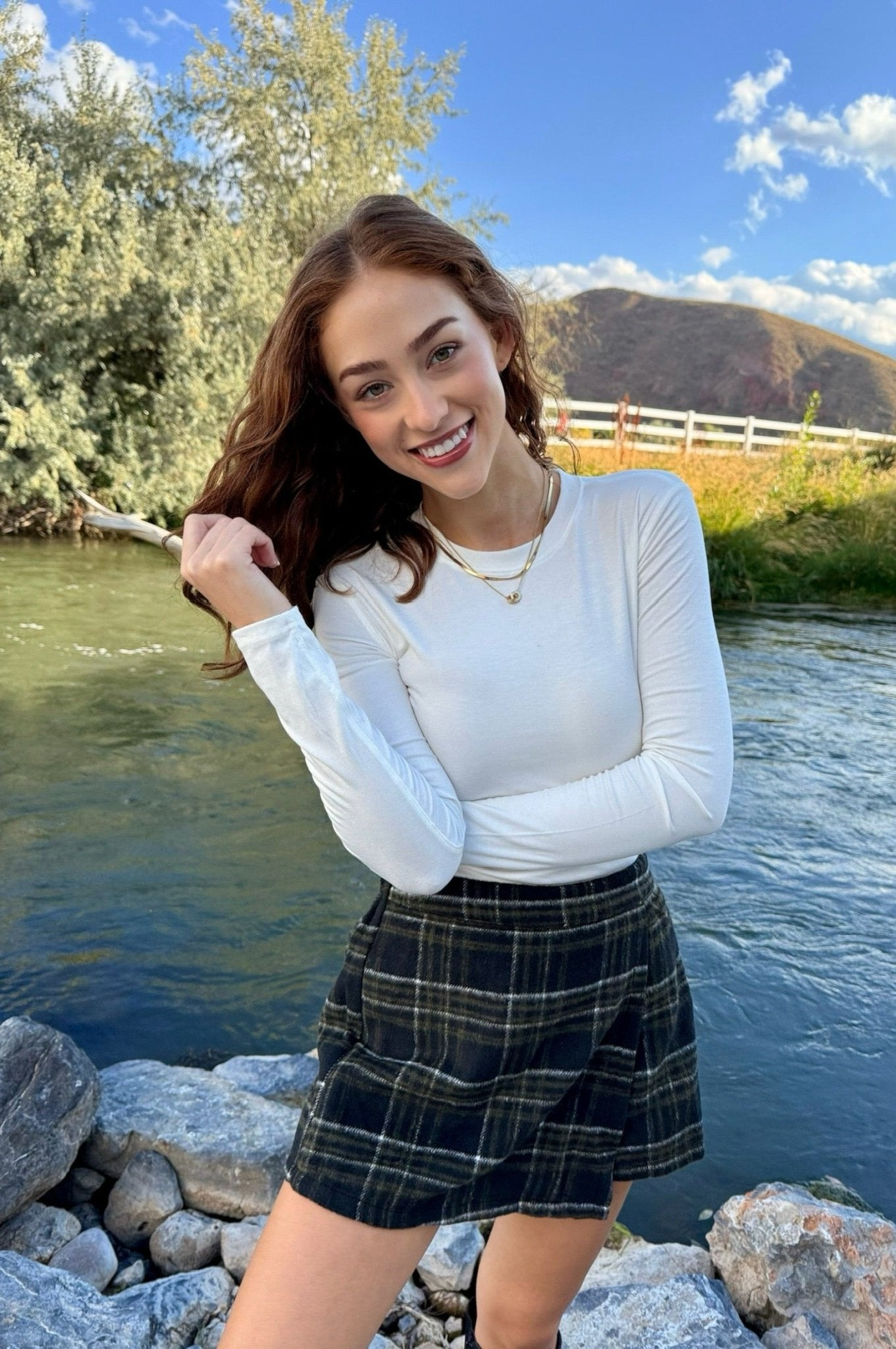 Just Right Ribbed Tee