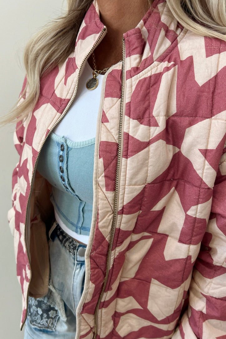 Kaylynn Zip Up Jacket Lux Collection - FINAL SALE