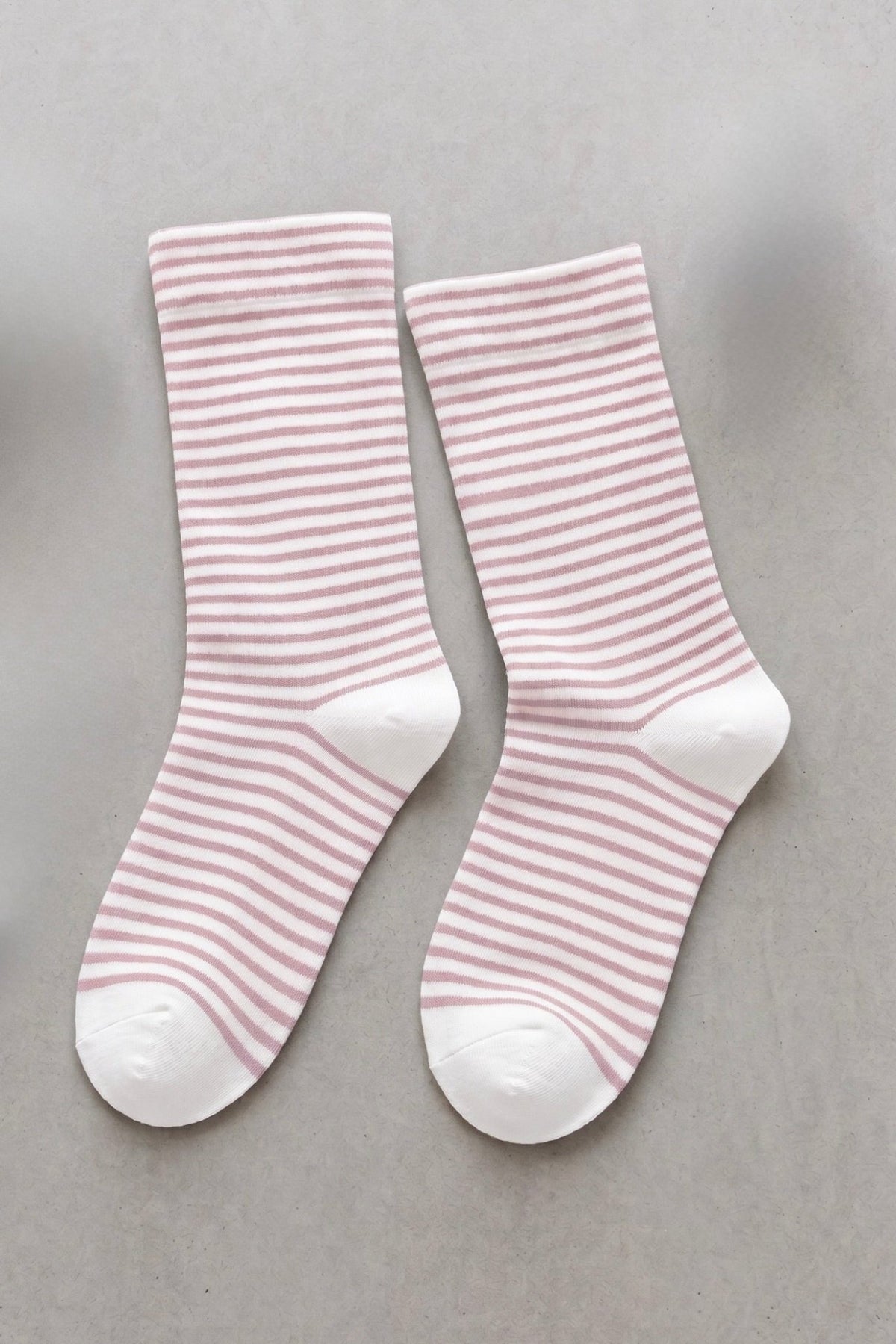Keep It Together Striped Crew Socks