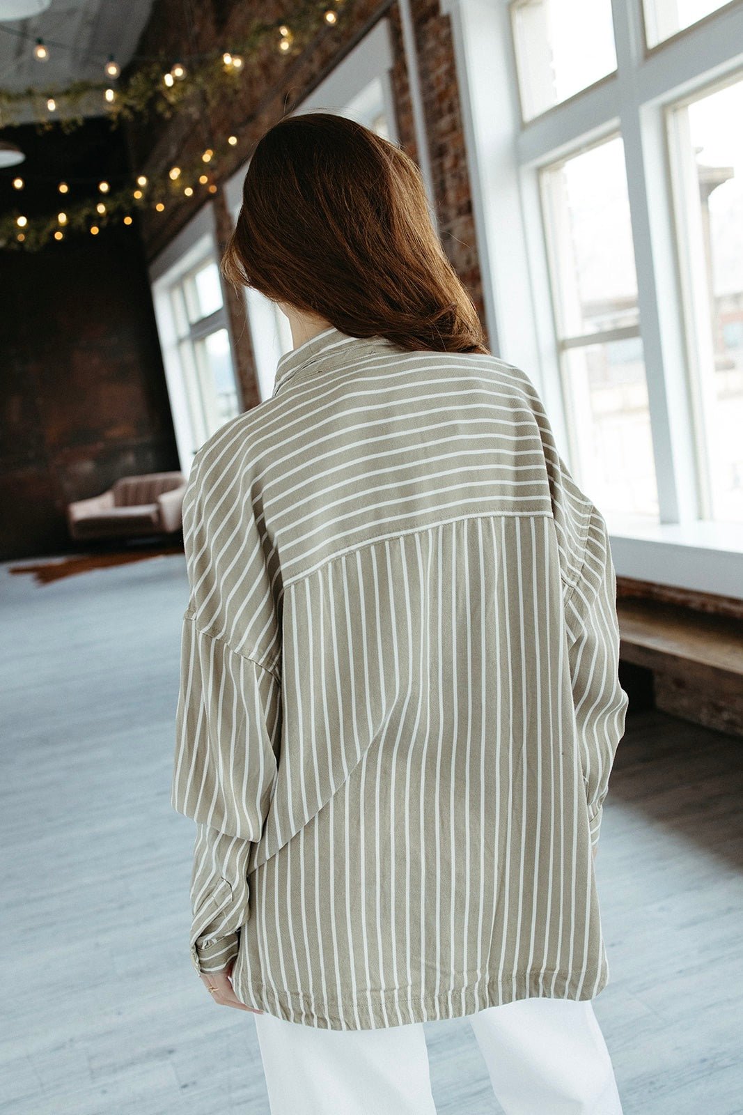 Lee Striped Button Down