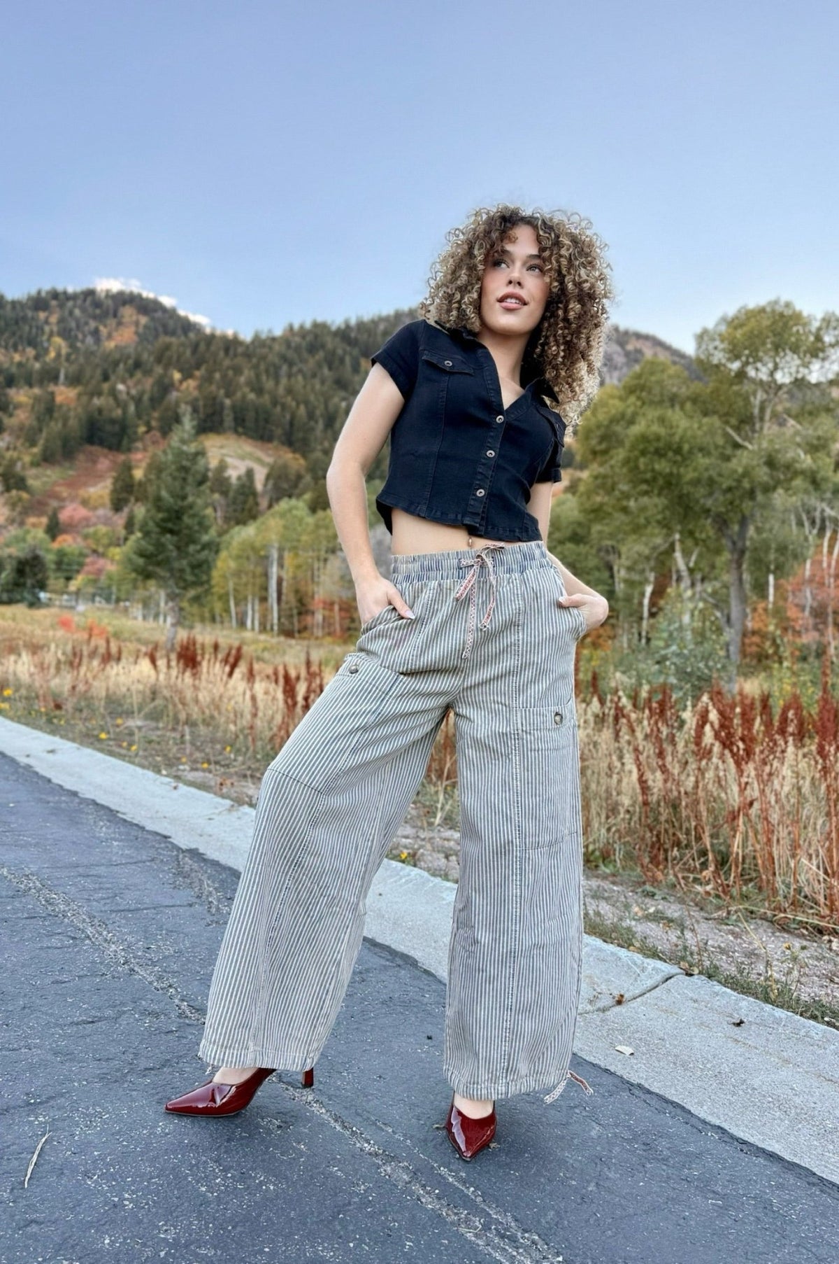 Level Up Striped Pants