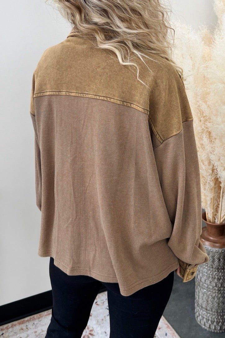 London Fog Thermal Button Down - FINAL SALE