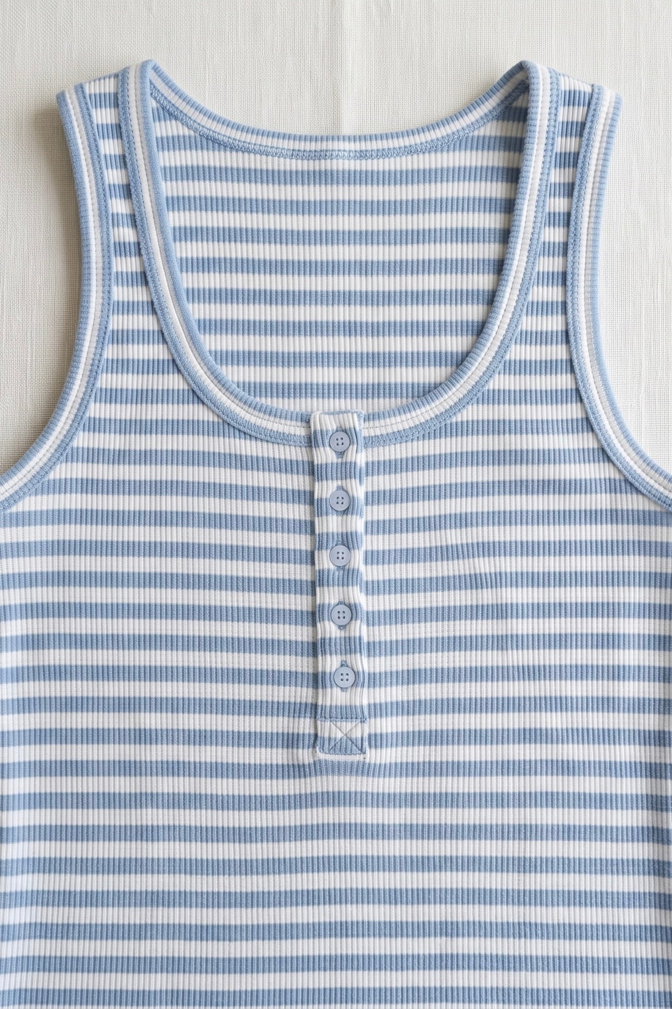 Long Weekend Stripe Tank