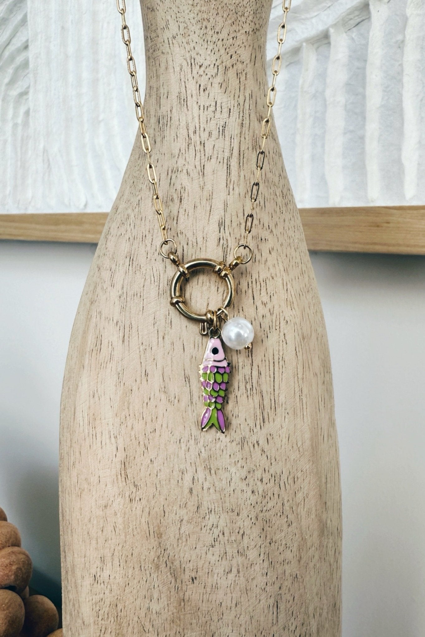 Love At First Catch Necklace