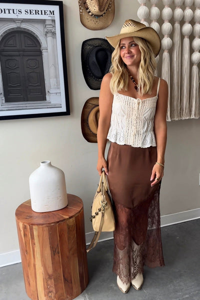 Lover's Lullaby Lace Skirt