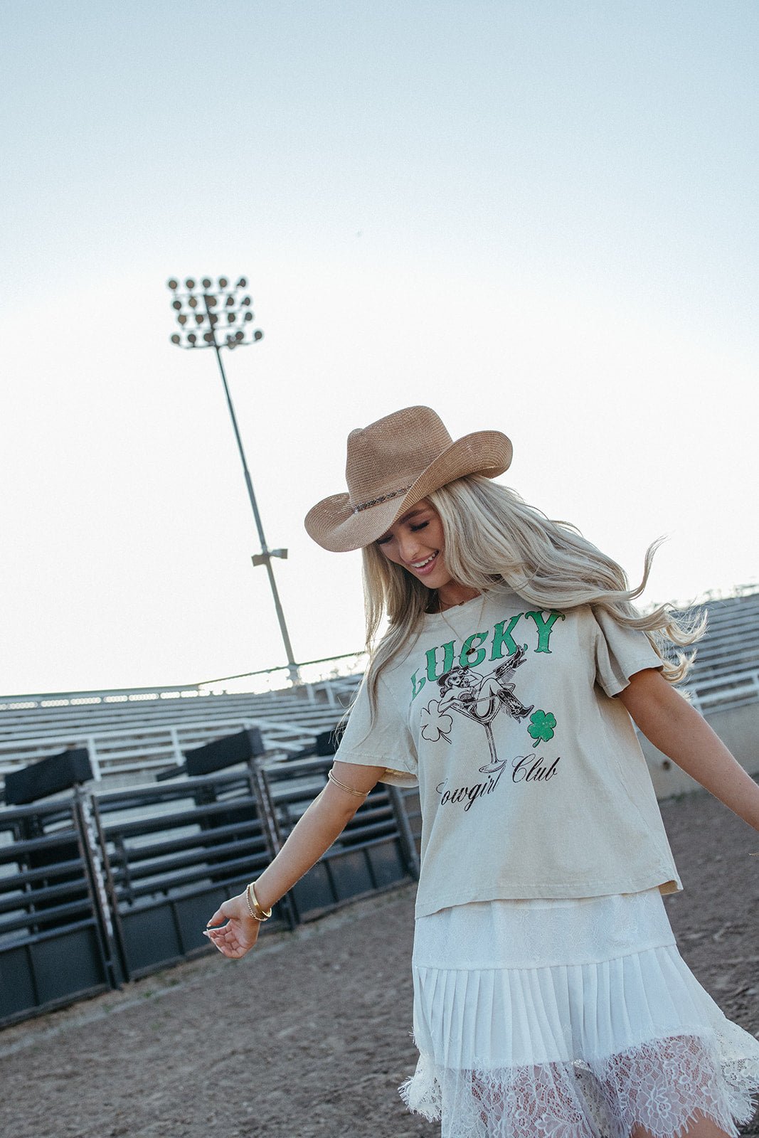 Lucky Cowgirl Club Graphic Tee