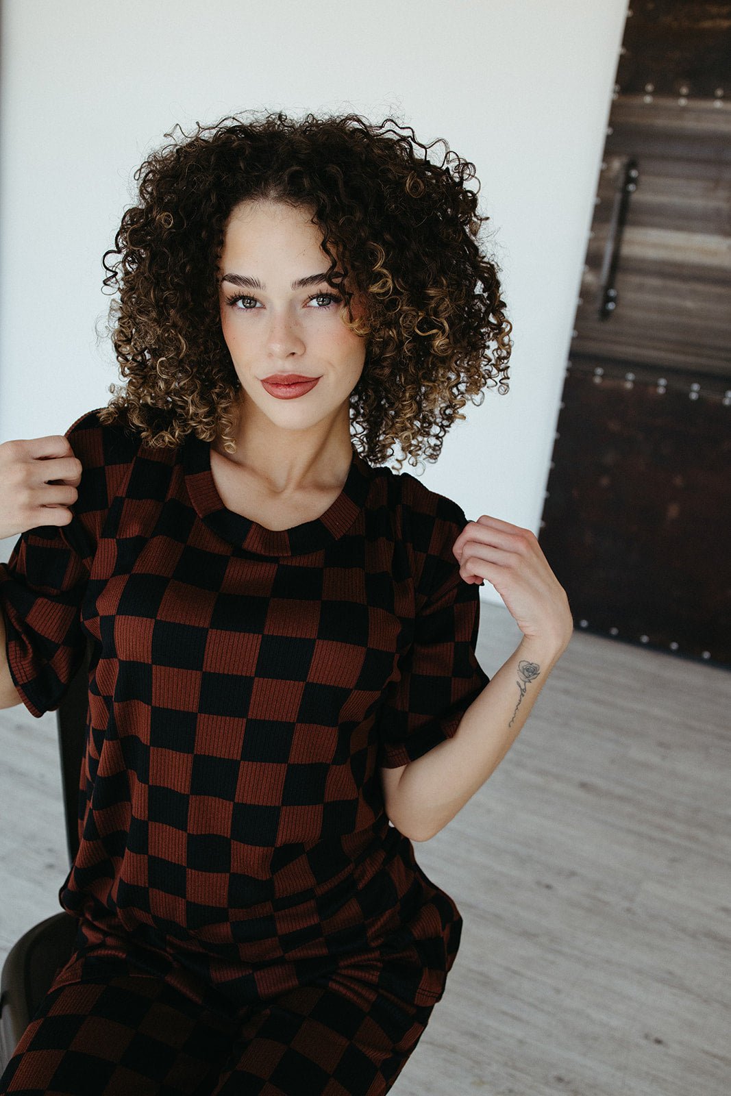 Maxamillion Checkered Set