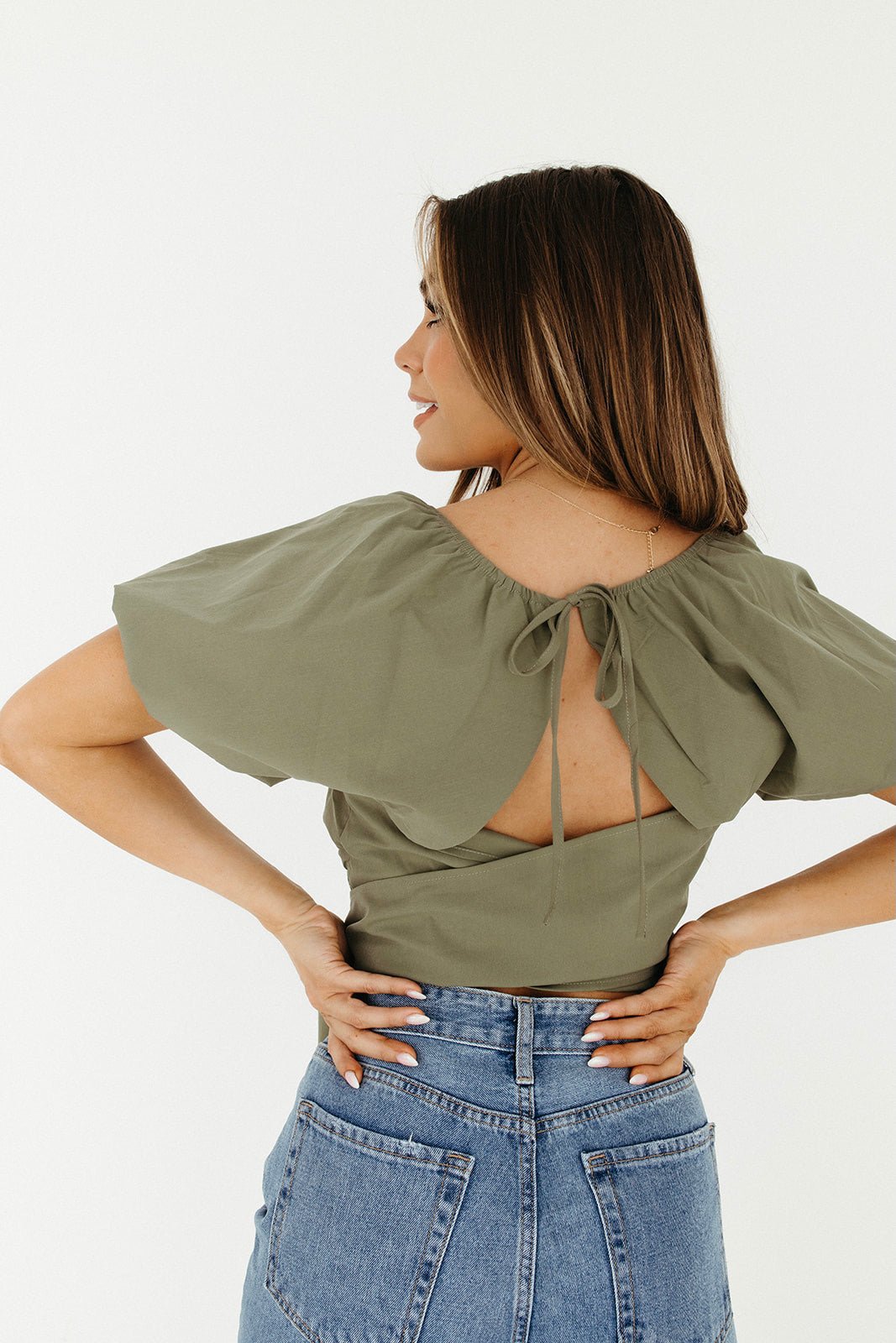 Merlina Puff Sleeve Top - FINAL SALE