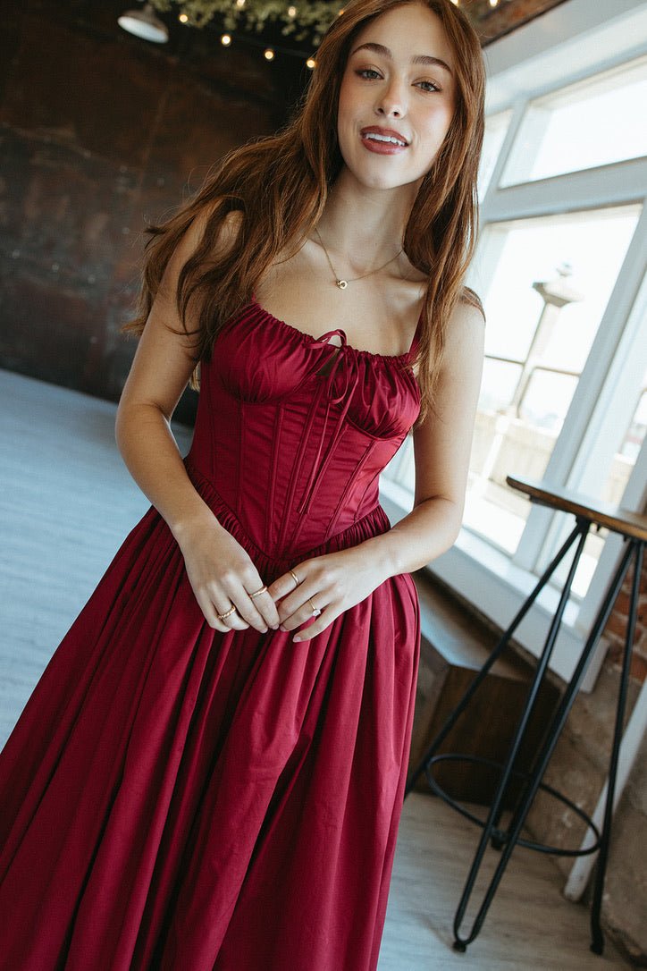 Merlot Corset Dress