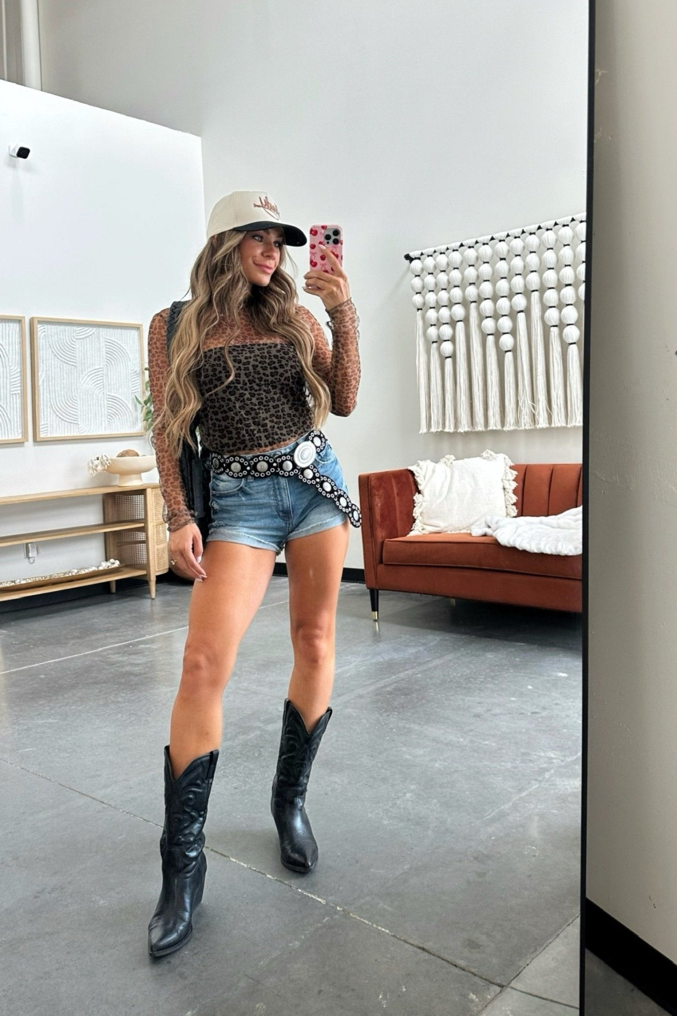 Night Roamer Mesh Top