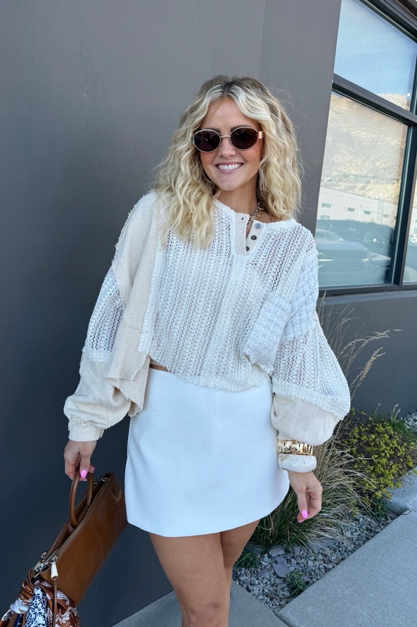 Nova Knit Crop Top Lux Collection - FINAL SALE