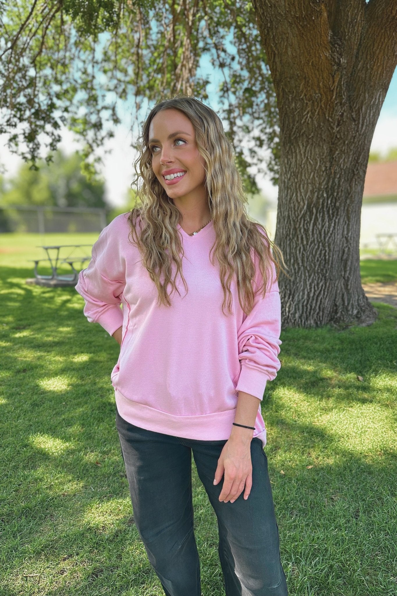 Out Of Line Pullover