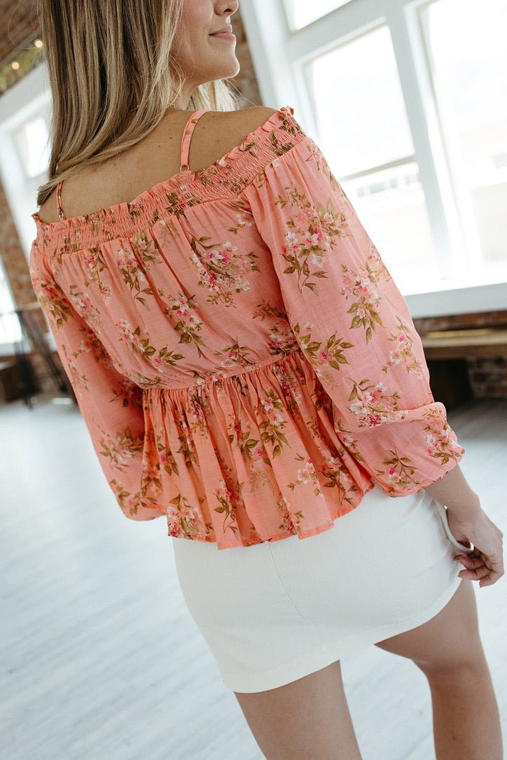 Overgrown Thoughts Off the Shoulder Top