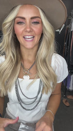 Tahoma Faux Navajo Beaded Necklace