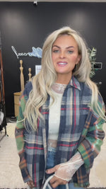 Elaina Distressed Flannel
