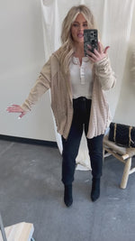 Astrid Lace Zip Up Hoodie
