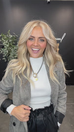 Ingrid Herringbone Blazer