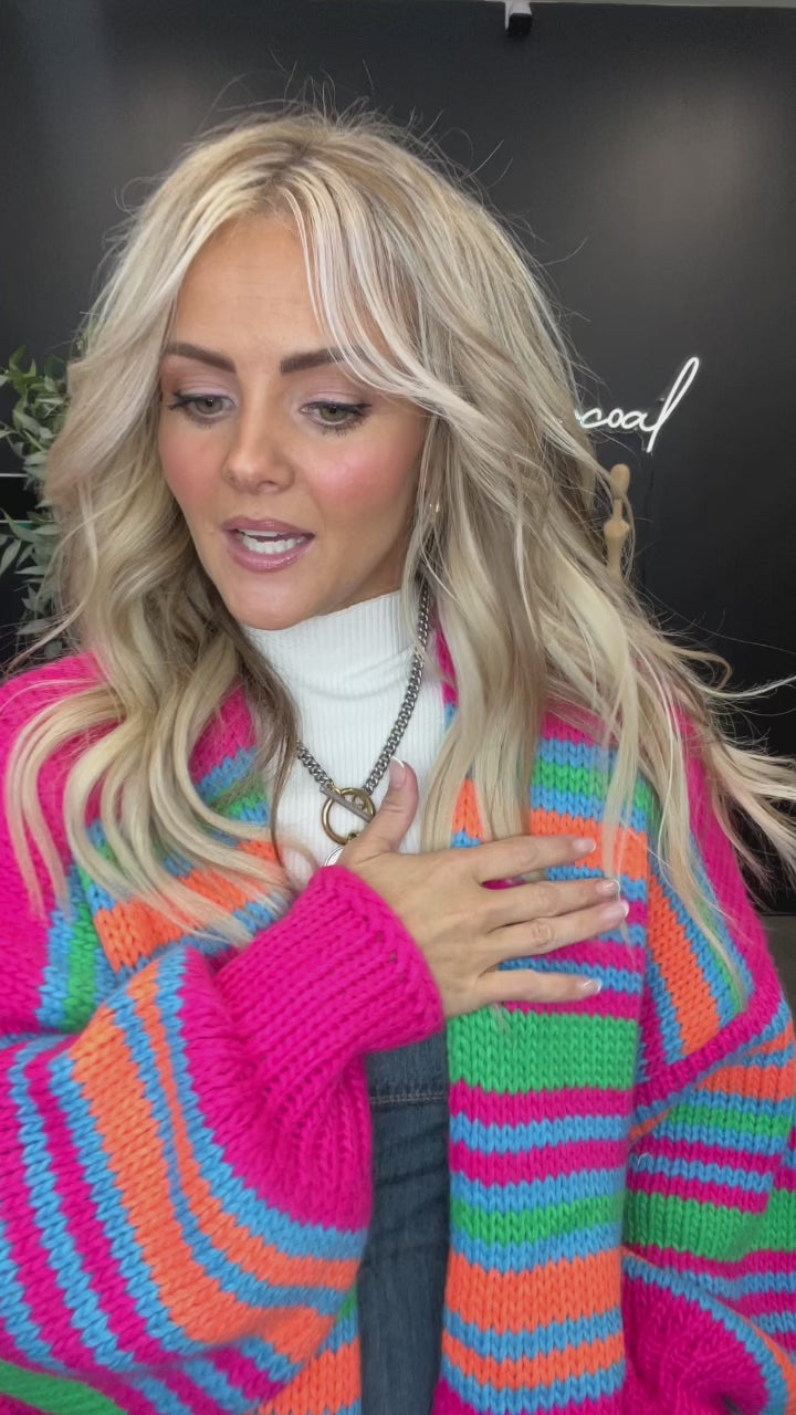 Izzy Chunky Knit Sweater Cardigan
