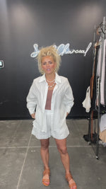 Della Blouse and Short Set