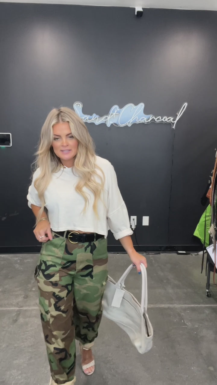 Paxton Camo Cargo Pants