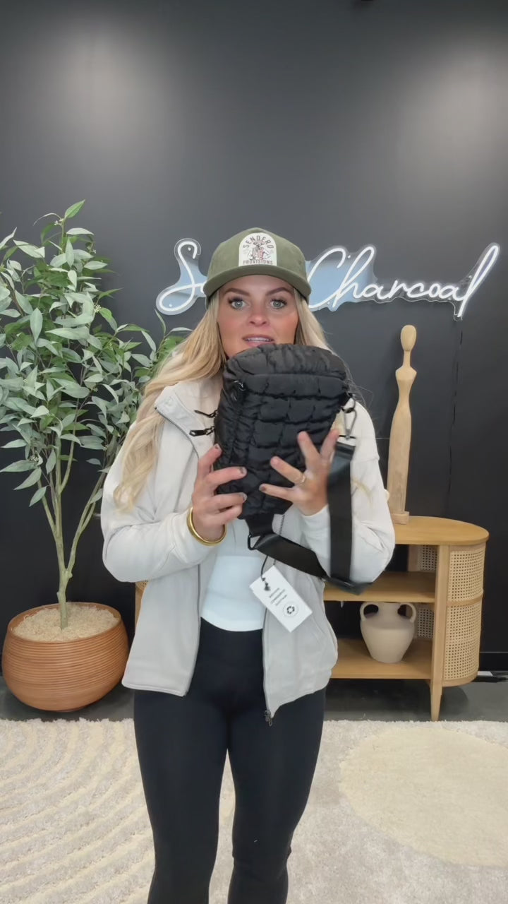 Macie Quilted Puffy Crossbody