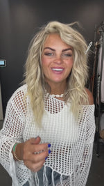 Laguna Fringe Knit Top